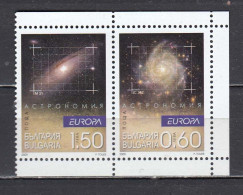 Bulgaria 2009 - EUROPA: Astronomy - Stamps Of Booklet, Mi-Nr. 4906/07, MNH** - Neufs