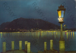 CARTOLINA  C6 COMO,LOMBARDIA-PANORAMA-NOTTURNO-STORIA,MEMORIA,CULTURA,RELIGIONE,BELLA ITALIA,VIAGGIATA 1965 - Como