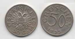 + AUTRICHE+  50 GROSCHEN 1935  + - Austria