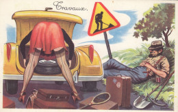 CPA ( Humour) Travaux  (b.bur Theme) - Humor