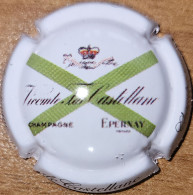 Capsule Champagne DE CASTELLANE Blanc &  Vert Nr 090b - De Castellane