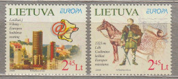 LITHUANIA 2008 Europa CEPT MNH(**) Mi 970-971 # Lt688 - 2008