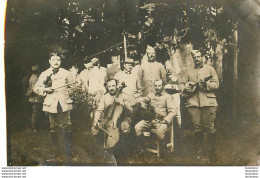 MARNE ENVIRONS DE GUEUX GROUPE D'ARTISTES 28/05/1916  PHOTO ORIGINALE 6 X 4.50 CM - Guerre, Militaire