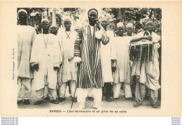 BANGUI CHEF BORNOUANS  ET UN GRIOT  DE SA SUITE  EDITION AURAT - Centraal-Afrikaanse Republiek