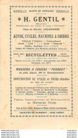 COULOMMIERS  PLACE DU MARCHE H. GENTIL AUTOS CYCLES MACHINES A COUDRE - 1900 – 1949