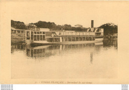 CONGO FRANCAIS STERNWHEEL  DE 300 TONNES   COLLECTION J.F. - Französisch-Kongo