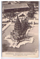 MARSEILLE 1922 - Exposirion Coloniale - Temple D'Angkor-Vat Et Le Lac - Esposizioni