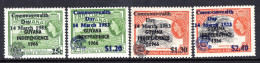 Guyana 1983 Commonwealth Day Set HM (SG 1065-1068) - Guyana (1966-...)