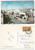 Somalia Mogadishu Somali Bank Banca Building Pcard 7apr1964 To Italy With S.0.75 Solo Franking - Somalia (1960-...)