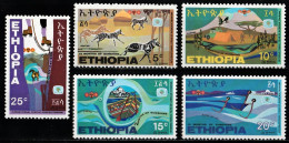 1969 Etiopia International Year Of African Tourism Set MNH**  Tem284 - Sonstige & Ohne Zuordnung