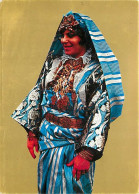 Libye - Donna Libica Col Costume Tripolino - A Libyan Woman With Tripolitan Costume - Femme Libyque Avec Costume Tripoli - Libye