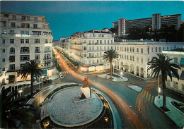 Algérie - Alger - Place Emir Abdel'kader - Vue De Nuit - CPM - Voir Scans Recto-Verso - Alger