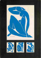 Art - Peinture - Henri Matisse - Nu Bleu - CPM - Voir Scans Recto-Verso - Schilderijen