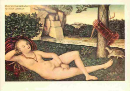 Art - Peinture - Lucas Cranach - Le Repos De Diane Dite La Nymphe à La Source - CPM - Voir Scans Recto-Verso - Paintings