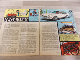 Reportage Uit Oud Tijdschrift 1971 - Chevy Vega 2300 - Ohne Zuordnung