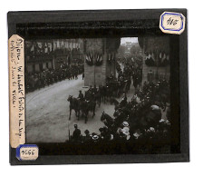 21 - DIJON - Mr LOUBET - Président De La République Entrant Dans La Ville Le 21 Mai 1899 - Plaque De Verre  - Glasplaten