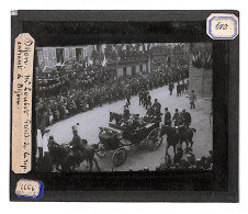21 - DIJON - Mr LOUBET - Président De La République Entrant à Dijon Le 21 Mai 1899 - Plaque De Verre  - Glass Slides