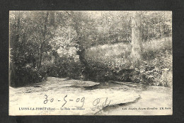 27 - LYONS-LA-FORÊT - Le Bain Aux Dames - 1909 - Vue RARE - Lyons-la-Forêt