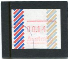 AUSTRALIA - 1984  14c  FRAMA  BARRED EDGE  NO  POSTCODE  FINE USED - Machine Labels [ATM]