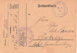 Beleg Feldpost (ZA2253) - Feldpost (postage Free)