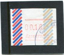 AUSTRALIA - 1984  16c  FRAMA  BARRED EDGE  NO  POSTCODE  FINE USED - Automaatzegels [ATM]