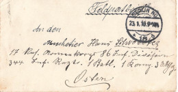 Beleg Feldpost (ZA2256) - Feldpost (postage Free)