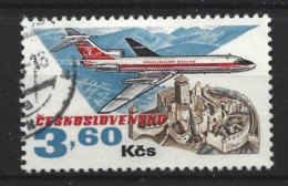 Ceskoslovensko 1973 Airplane Y.T.  2016 (0) - Oblitérés