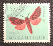 MOZPO0403U6 - Mozambique Butterflies  - 5$00 Used Stamp - Mozambique - 1953 - Mozambique