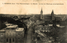 EVREUX VUE PANORAMIQUE LE USEE RUE DE L'HORLOGE - Evreux