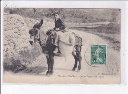 MOUSTIERS-SAINTE-MARIE: Jeune Paysan Des Alpes - état - Autres & Non Classés