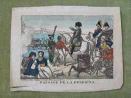 Napoléon - Petite Image Populaire - PASSAGE DE LA BERESINA - Histoire