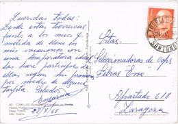 54569. Postal TORRELAVEGA (Santander) 1968. Vista Cpomillas Y Acantilado Del Portillo - Cartas & Documentos