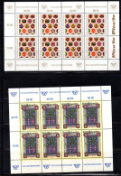 Österreich 2 Kleinbögen Aus 1990 Und 1990 "Tag Der Briefmarke", Zu MiNr.1990 Und 2066), Postfrisch (20174E) - Día Del Sello