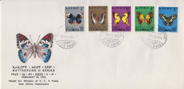 Ethiopia FDC From 1975 - Vlinders