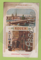 76 SEINE MARITIME - LES VILLES D'ART - ROUEN - CHOCOLAT LOMBART PARIS - IMP. A. NORGEU PARIS - Rouen