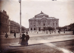 Photo Originale - Année 1908 -  GENEVE -  Le Grand Theatre - Places