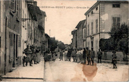 Saint-Denis-en-Bugey Canton Ambérieu-en-Bugey Grande-Rue Ain 01780 Cpa Voyagée En 1920 En B.Etat - Unclassified