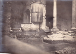 Photo Originale -  Année 1908 - ROME - ROMA - Le Forum - Une Maison Du Mont Palatin - Places