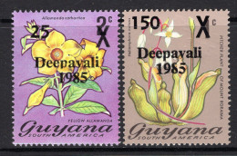 Guyana 1985 Deepavali Festival Set HM (SG 1617-1618) - Guyana (1966-...)