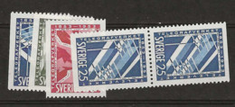 1953 MNH Sweden Mi 385-87  Postfris** - Nuevos