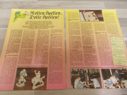 Reportage Uit Oud Tijdschrift 1987 - Rollen Spellen - Dolle Spellen - Ohne Zuordnung