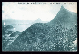 045 - BRESIL - RIO DE JANEIRO - CORCOVADO E LAGOA RODRIGO DE FREITAS - Rio De Janeiro