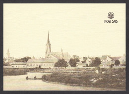 113383/ NOVI SAD, House Of The Onetime Finance Company, Now Ljubljanska Bank, From An Old Picture-postcard  - Serbie