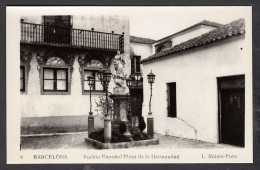 062353/ BARCELONA, Pueblo Español, Plaza De La Hermandad, L. Roisin-Foto - Barcelona