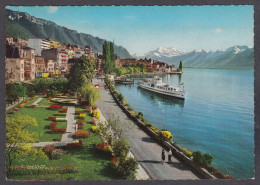 126416/ MONTREUX, Le Quai Et Les Dents Du Midi - Montreux