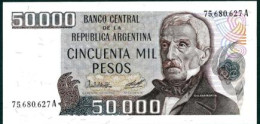 Argentina 50,000 Pesos ND 1979 P-307 UNC Hyperinflation Series - Argentine