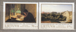 LITHUANIA 1998 Painting MNH(**) Mi 678-679 # Lt696 - Litouwen