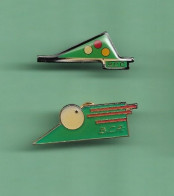 2 PIN'S *** BILLARD - BCC+B.C.A. *** WW01 (21-1) - Billiards