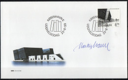 Martin Mörck. Denmark 1999. Inauguration Of The Royal Library. Michel 1222 FDC. Signed. - FDC