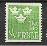 1939-69 MNH  Sweden, 3-crowns  Postfris** - Ungebraucht